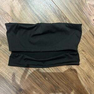 Edikted Black Crop Top